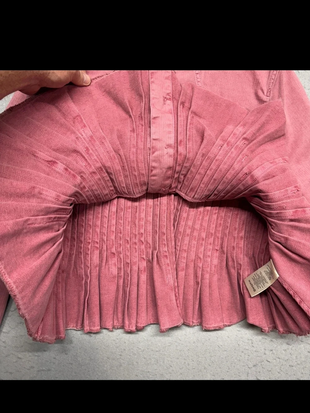 Medium Free People Cassidy Petal Button-Up Jacket - Picture 11 of 11